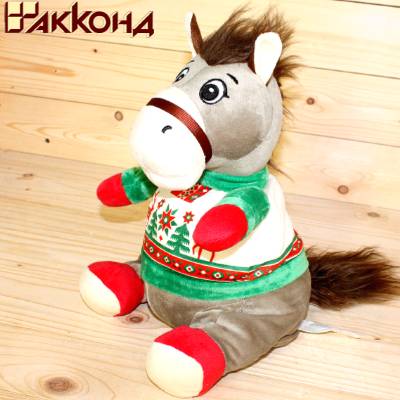 Сладкий новогодний подарок в виде символа 2026 года от фабрики Акконд в Лобне
