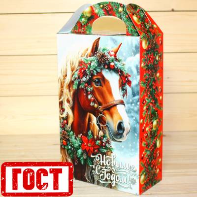 Сладкий новогодний подарок по ГОСТу в жестяной упаковке в Лобне